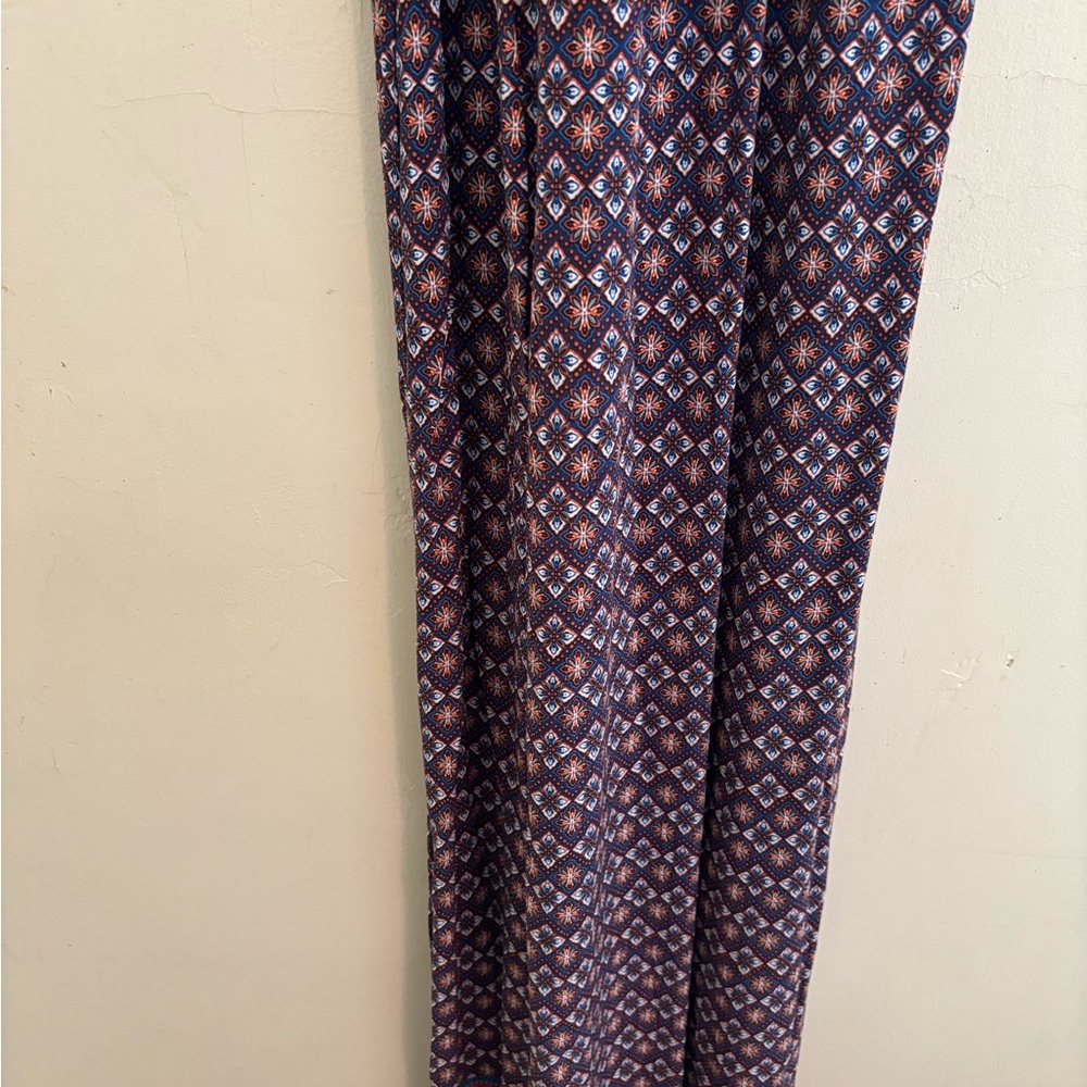 Fleur Bleue sleeveless V neck maxi dress size 2 - Picture 2 of 4